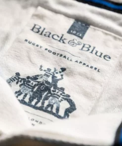 Black & Blue 1871 Clothing Argentina 1910 Rugby Shirt