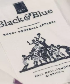 Black & Blue 1871 Clothing Belsize Park 1871 Rugby Shirt