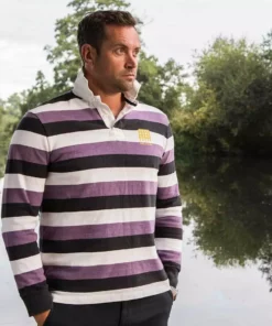 Black & Blue 1871 Clothing Belsize Park 1871 Rugby Shirt