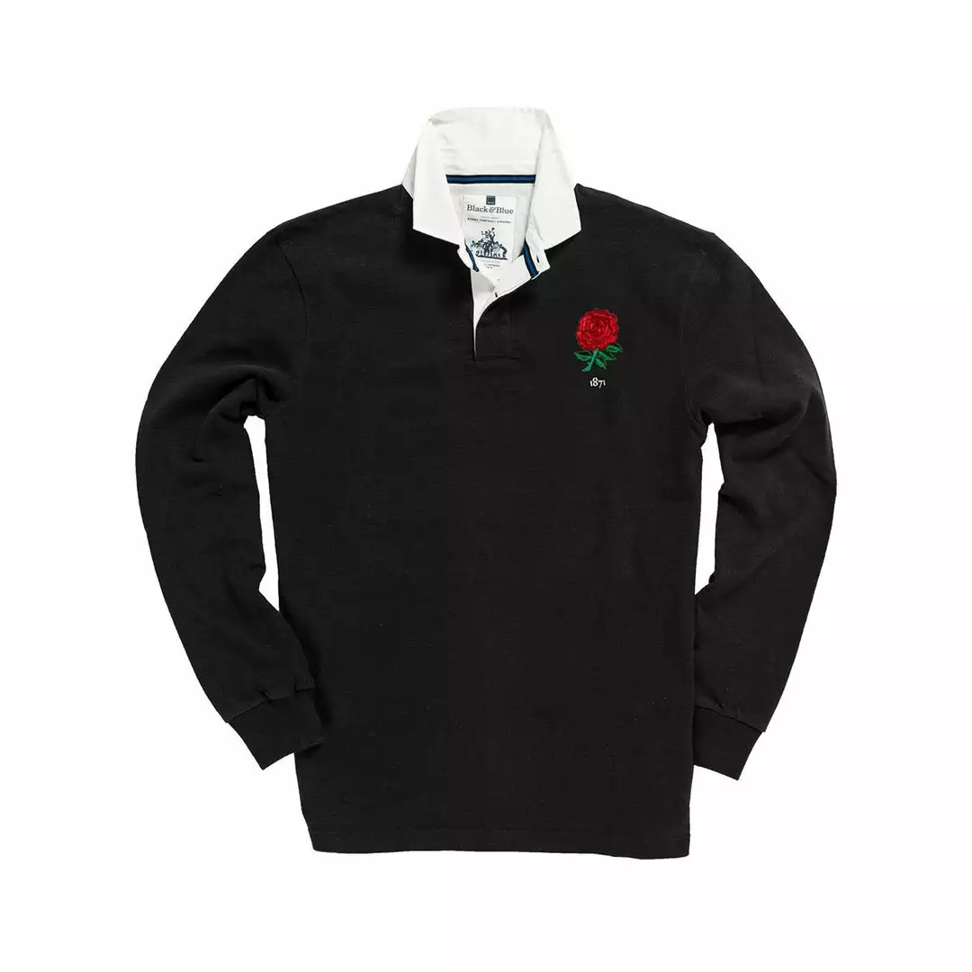 Black & Blue 1871 England 1871 Special Edition Rugby Shirt Clothing 3 Black & Blue 1871 England 1871 Special Edition Rugby Shirt Clothing