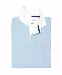 Black & Blue 1871 Clothing Flamingoes 1871 Rugby Shirt 11 Black & Blue 1871 Clothing Flamingoes 1871 Rugby Shirt