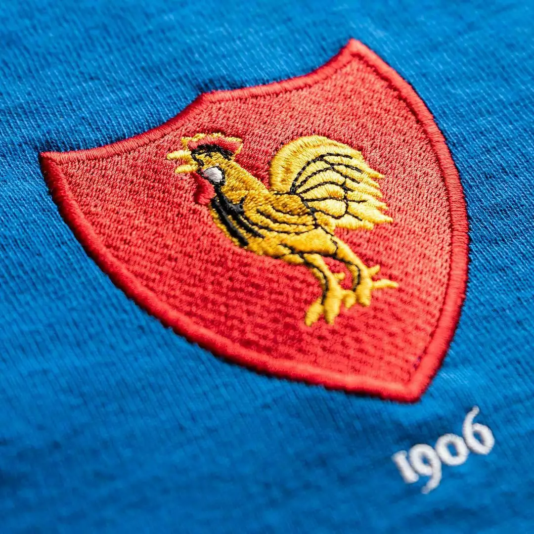 Black & Blue 1871 France 1906 Rugby Shirt 6 Black & Blue 1871 France 1906 Rugby Shirt