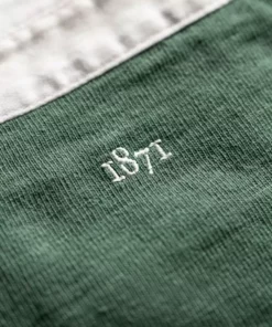 Black & Blue 1871 Clothing Ireland 1875 Rugby Shirt