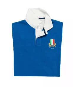 Black & Blue 1871 Clothing Italy 1929 Rugby Shirt
