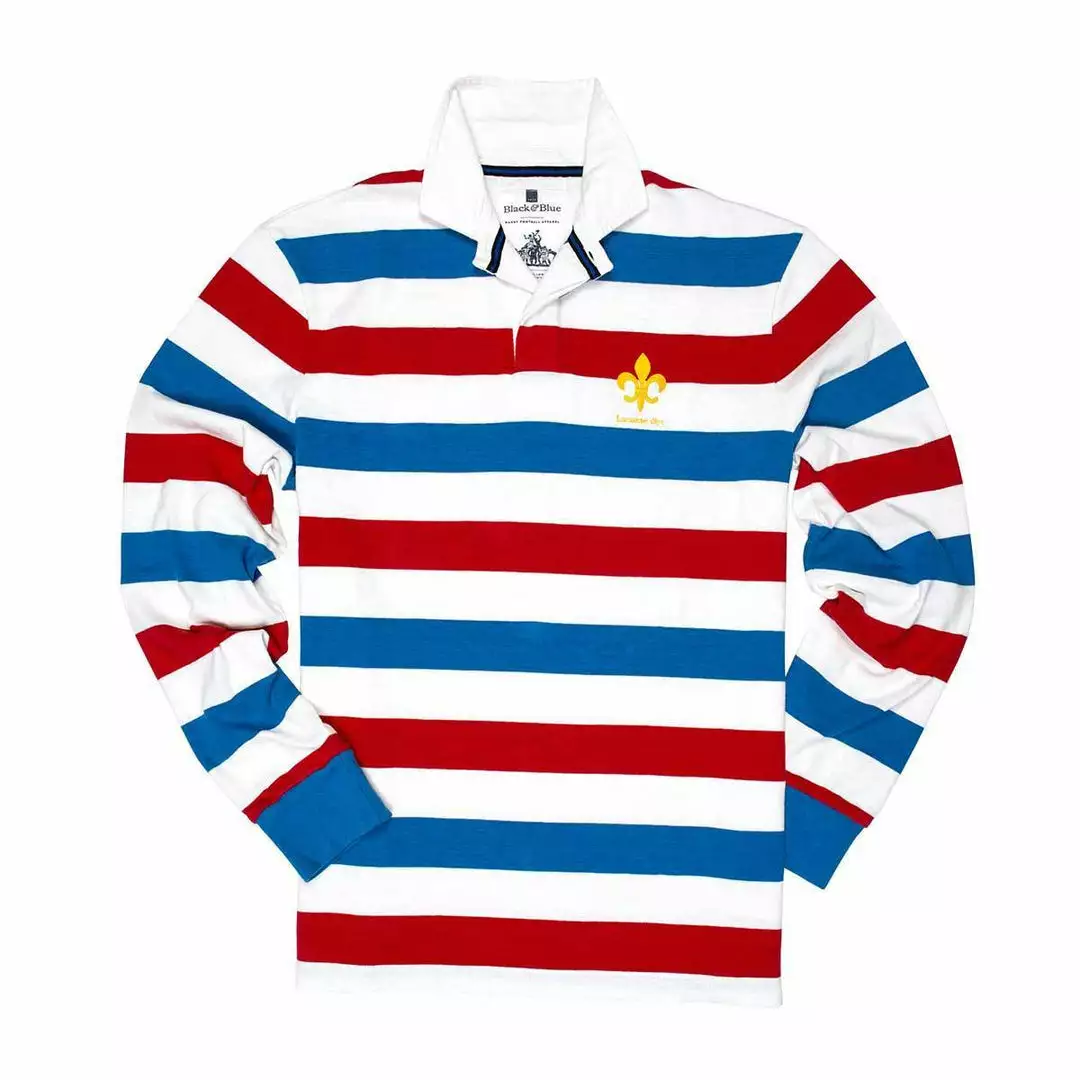Black & Blue 1871 Lausanne 1871 Rugby Shirt 3 Black & Blue 1871 Lausanne 1871 Rugby Shirt