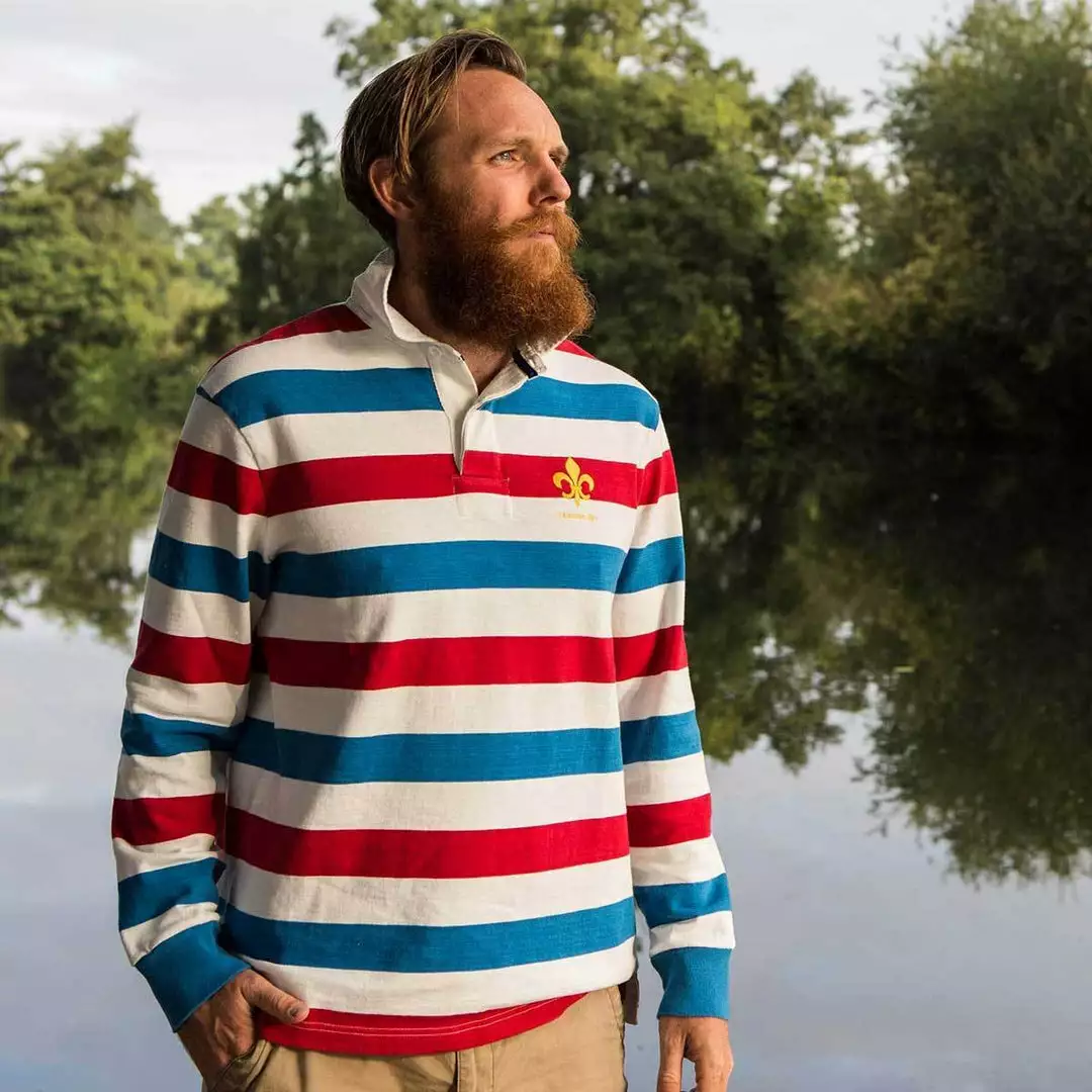 Black & Blue 1871 Lausanne 1871 Rugby Shirt 5 Black & Blue 1871 Lausanne 1871 Rugby Shirt