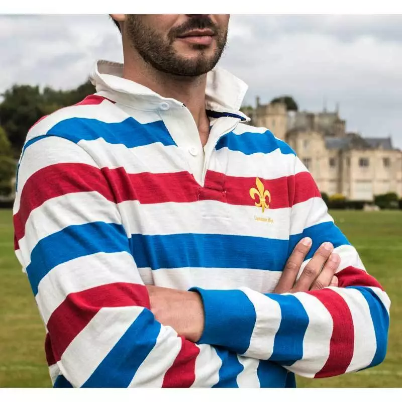 Black & Blue 1871 Lausanne 1871 Rugby Shirt 6 Black & Blue 1871 Lausanne 1871 Rugby Shirt