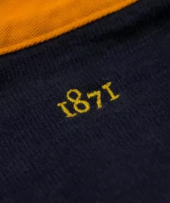 Black & Blue 1871 Clothing Malborough Nomads 1871 Rugby Shirt