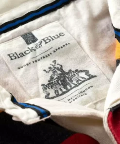 Black & Blue 1871 Mohicans 1871 Rugby Shirt Clothing