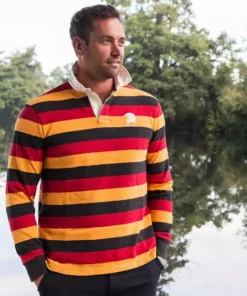 Black & Blue 1871 Mohicans 1871 Rugby Shirt Clothing