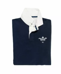 Black & Blue 1871 Clothing Oxford 1872 Rugby Shirt