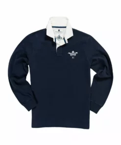 Black & Blue 1871 Clothing Oxford 1872 Rugby Shirt