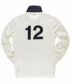 Black & Blue 1871 Clothing Queen's House 1871 Rugby Shirt