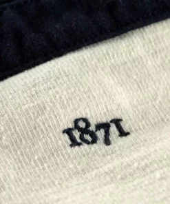Black & Blue 1871 Clothing Queen's House 1871 Rugby Shirt