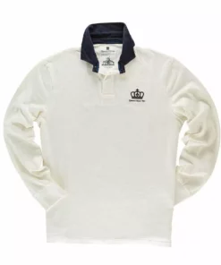 Black & Blue 1871 Clothing Queen's House 1871 Rugby Shirt