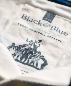 Black & Blue 1871 Clothing Uruguay 1948 Rugby Shirt