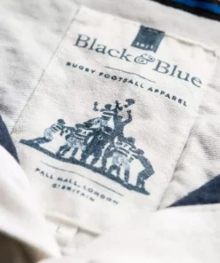 Black & Blue 1871 USA 1912 Away Rugby Shirt