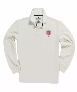 Black & Blue 1871 Clothing USA 1912 Rugby Shirt