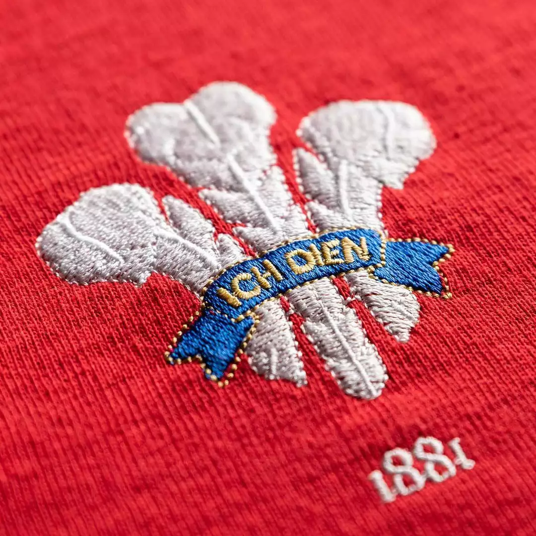 Black & Blue 1871 Clothing Wales 1881 Rugby Shirt 6 Black & Blue 1871 Clothing Wales 1881 Rugby Shirt