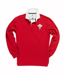 Black & Blue 1871 Clothing Wales 1881 Rugby Shirt