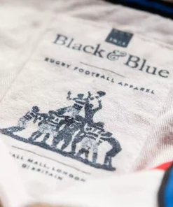 Black & Blue 1871 Clothing Wales 1881 Rugby Shirt 14 Black & Blue 1871 Clothing Wales 1881 Rugby Shirt