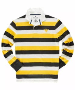 Black & Blue 1871 Wimbledon Hornets 1871 Rugby Shirt Clothing