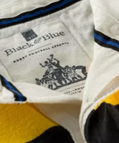 Black & Blue 1871 Wimbledon Hornets 1871 Rugby Shirt Clothing