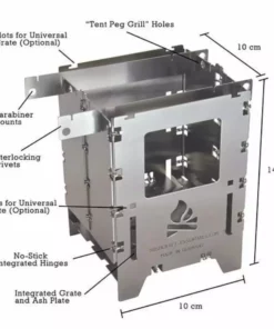 Bushcraft Essentials Camping Kit Bushbox LF Titanium 12 Bushcraft Essentials Camping Kit Bushbox LF Titanium