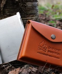 Bushcraft Essentials Camping Kit Leather Pouch Bushbox LF