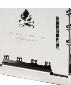Bushcraft Essentials Multifunctional Case Bushbox XL | Stainless Steel Camping Kit
