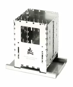 Bushcraft Essentials Multifunctional Case Bushbox XL | Stainless Steel Camping Kit