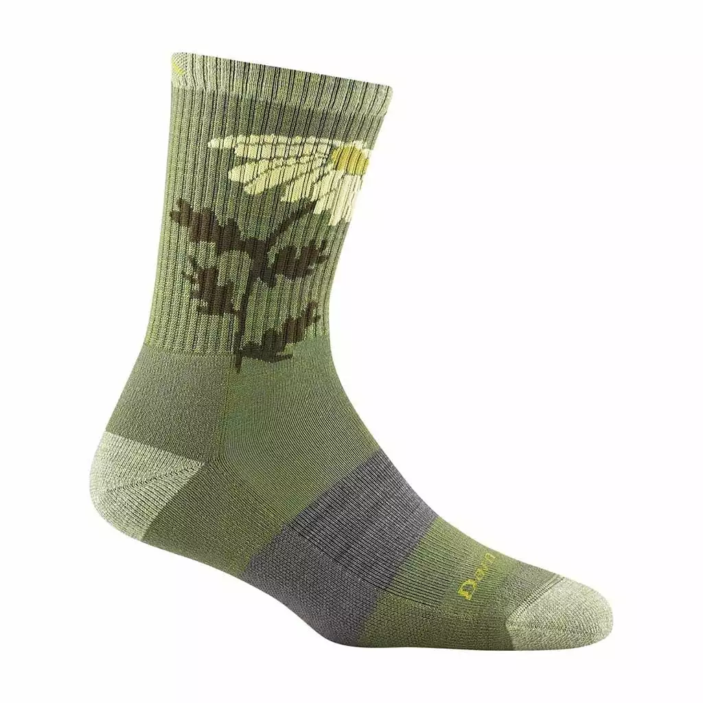 Darn Tough Clothing Queen Bee Micro Crew Lightweight W/ Cushion | Women's 3 Darn Tough Clothing Queen Bee Micro Crew Lightweight W/ Cushion | Women's