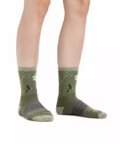 Darn Tough Clothing Queen Bee Micro Crew Lightweight W/ Cushion | Women's 8 Darn Tough Clothing Queen Bee Micro Crew Lightweight W/ Cushion | Women's