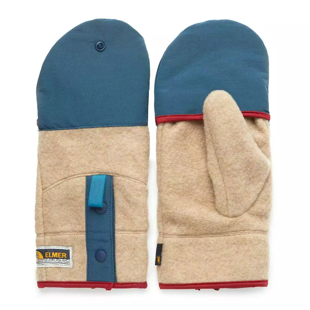 Elmer Recycled Wool Fleece Mitten Cover Gloves 3 Elmer Recycled Wool Fleece Mitten Cover Gloves