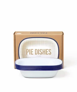 Falcon Enamelware Home, Garden & Cooking Pie Dishes (Set Of 4)