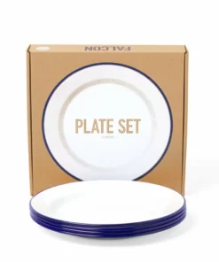 Falcon Enamelware Plates (Set Of 4)