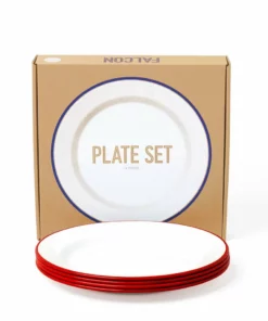 Falcon Enamelware Plates (Set Of 4)