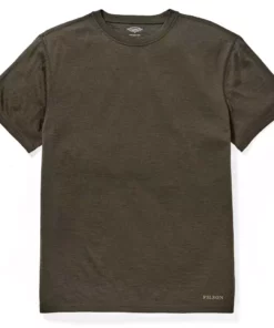 Filson 210G Merino Wool Short Sleeve Crewneck