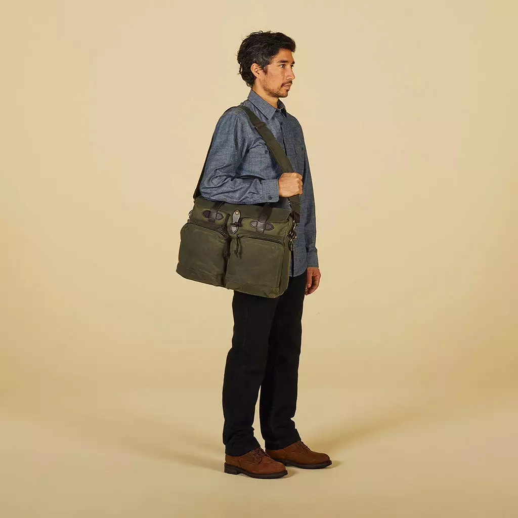 Filson 24-Hour Tin Cloth Briefcase 9 Filson 24-Hour Tin Cloth Briefcase