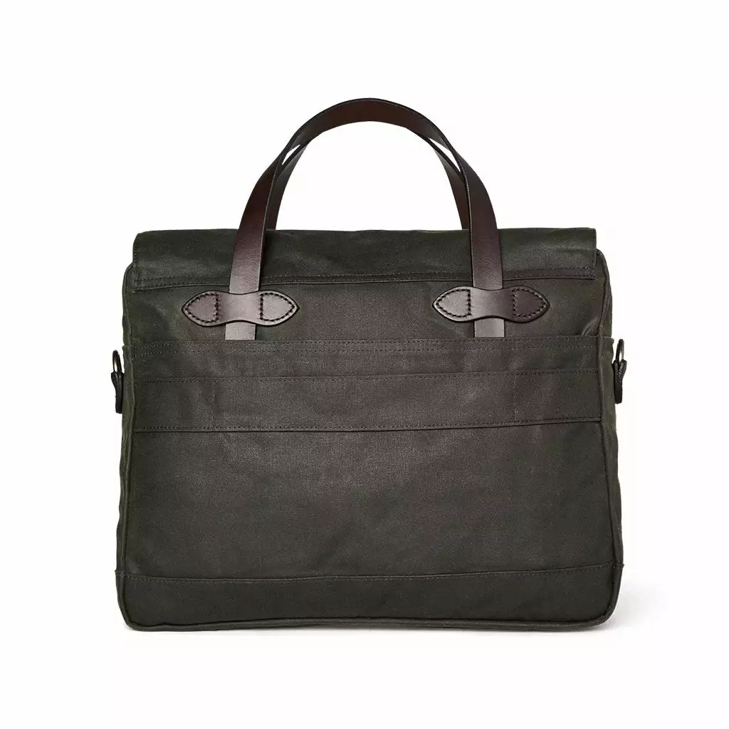 Filson 24-Hour Tin Cloth Briefcase 4 Filson 24-Hour Tin Cloth Briefcase