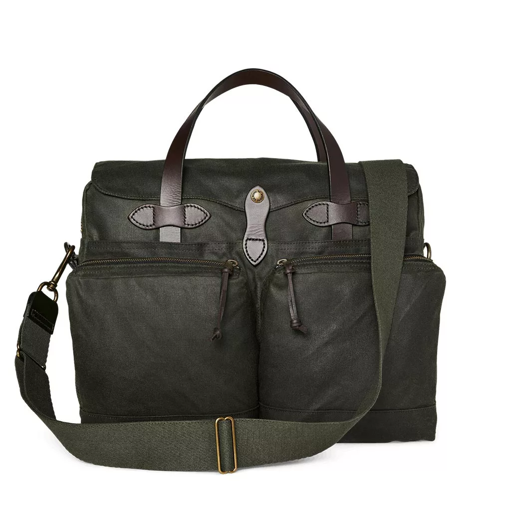 Filson 24-Hour Tin Cloth Briefcase 3 Filson 24-Hour Tin Cloth Briefcase