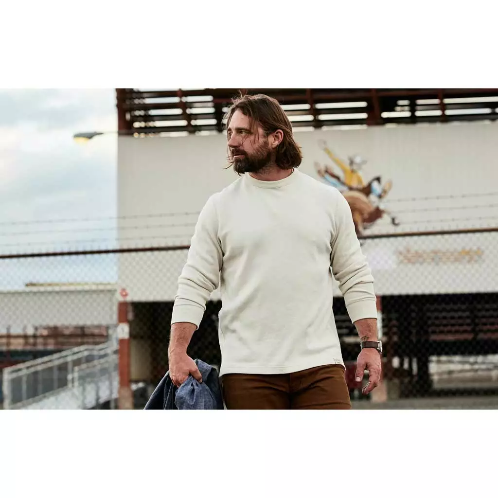 Filson Waffle Knit Thermal Crewneck 10 Filson Waffle Knit Thermal Crewneck