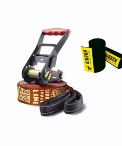 Gibbon Slacklines Skateboards & Slacklines TravelLine Treewear Set