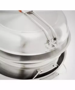 GSI Outdoors Glacier Stainless Base Camper Camping Kit