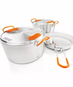 GSI Outdoors Glacier Stainless Base Camper Camping Kit