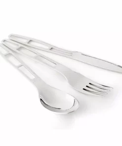 GSI Outdoors New Glacier Stainless Cutlery Set