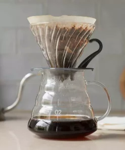 Hario V60 Glass Coffee Brewing Set 02