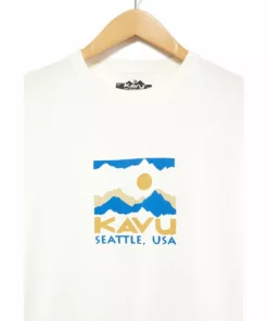 KAVU New Sticker Square Tee | Men's