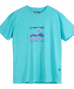 KAVU New Sticker Square Tee | Men's