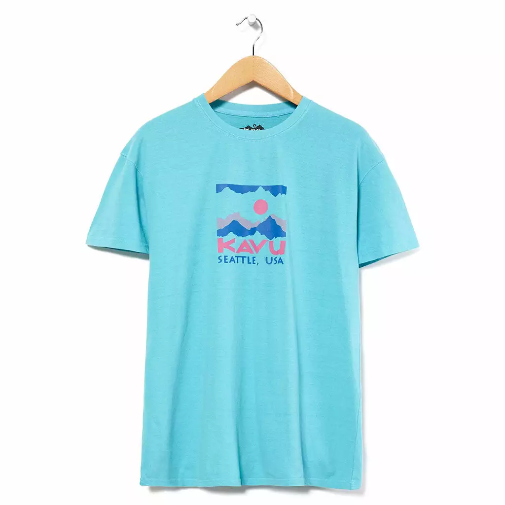 KAVU New Sticker Square Tee | Men's 5 KAVU New Sticker Square Tee | Men's